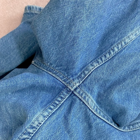 Lee & H&M Blue Denim Overalls 16 - Picture 12 of 15